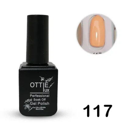 لاک ژل 15 میل اوتی لوکس OTTIE LUX کد 117