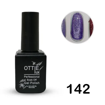 لاک ژل 15 میل اوتی لوکس OTTIE LUX کد 142