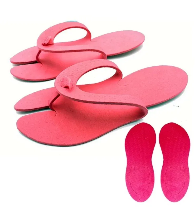 دمپایی پدیکور لا انگشتی صورتی - یک جفت