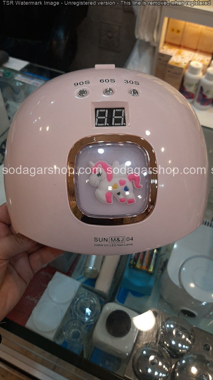 دستگاه یووی ال ای دی مدل سان M&J 04 لاک خشک کن ناخن 248 وات UV LED SUN