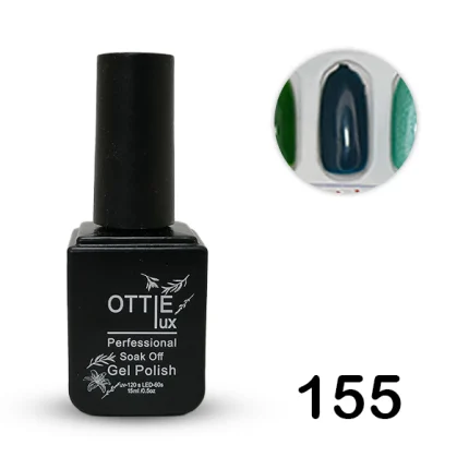لاک ژل 15 میل اوتی لوکس OTTIE lux کد 155