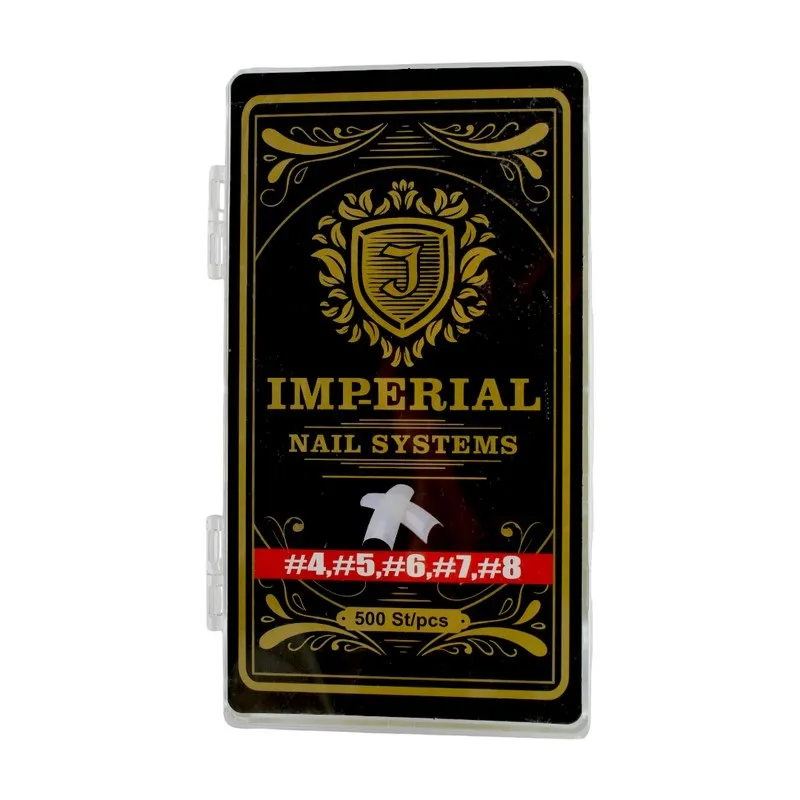 تیپ کاشت ناخن 500 عددی شماره ای پر مصرف امپریال IMPERIAL