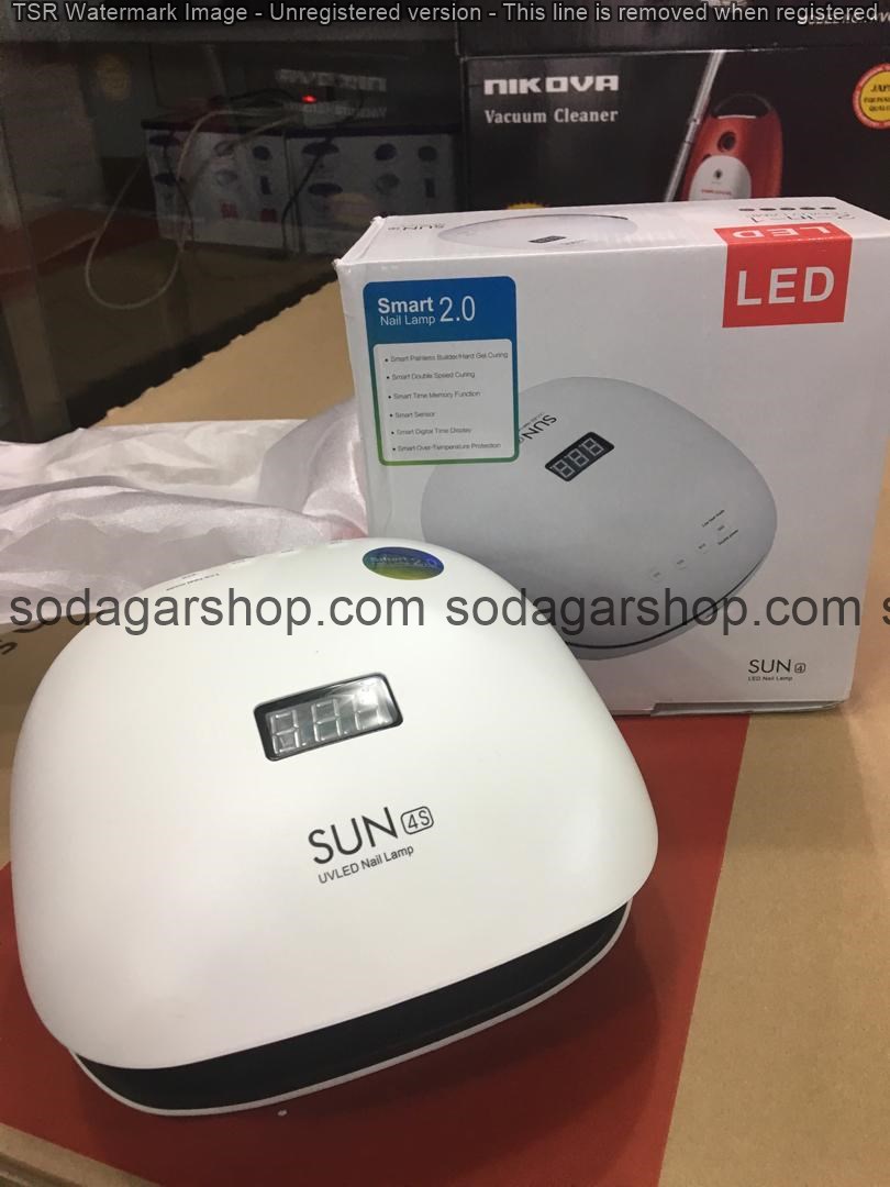 دستگاه یووی ال ای دی مدل سان 4 اس اورجینال لاک خشک کن ناخن 48 وات اورجینال  UV LED SUN 4S