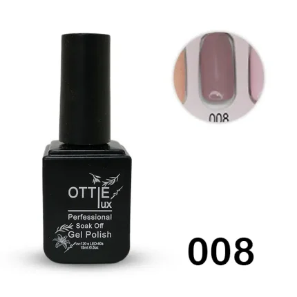 لاک ژل 15 میل اوتی لوکس OTTIE LUX کد 8