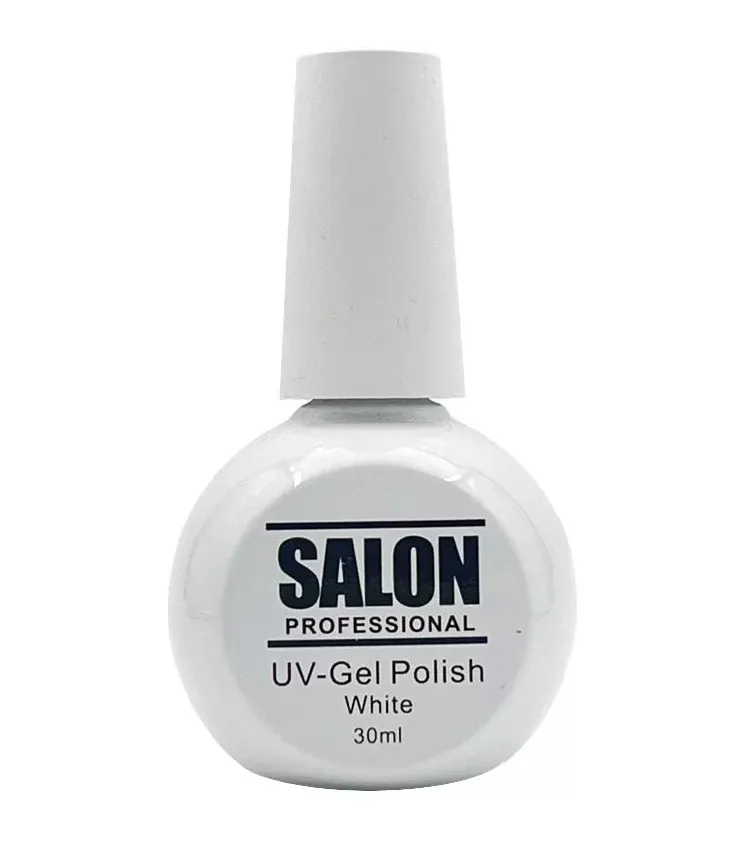 لاک ژل سفید 30 میل سالن SALON