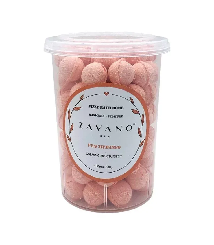 قرص مانیکور و پدیکور زاوانو ZAVANO رایحه انبه و هلو پک 100 عددی