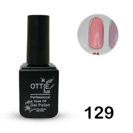 لاک ژل 15 میل اوتی لوکس OTTIE LUX کد 129