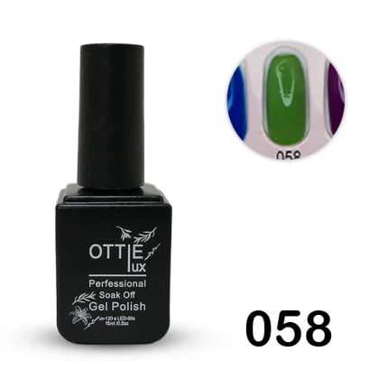 لاک ژل 15 میل اوتی لوکس OTTIE LUX کد 58