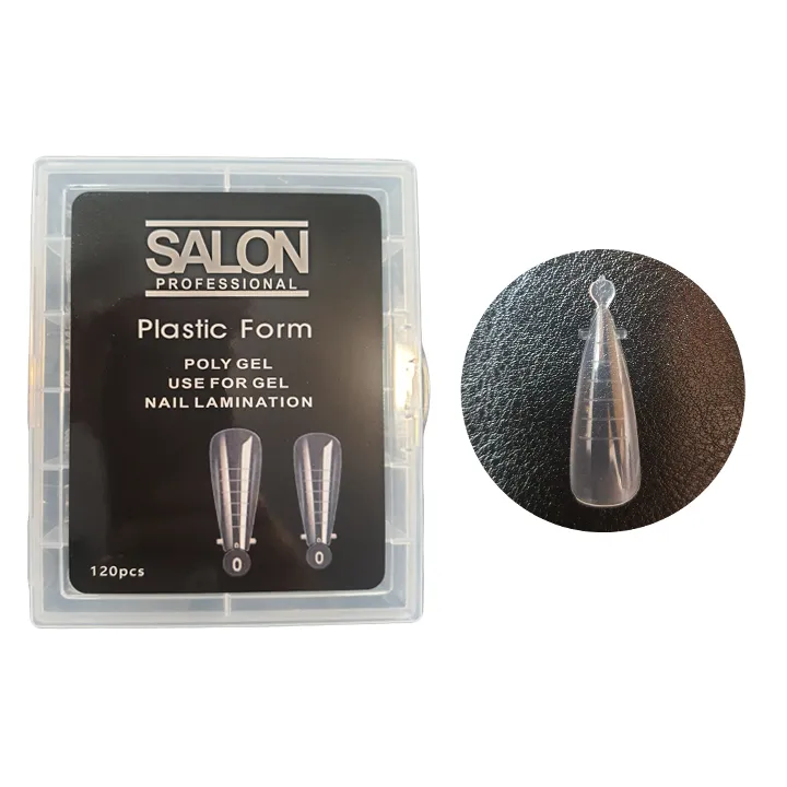 قالب کاشت ناخن کوپر سالن SALON NO.09 شیشه ای 120 عددی