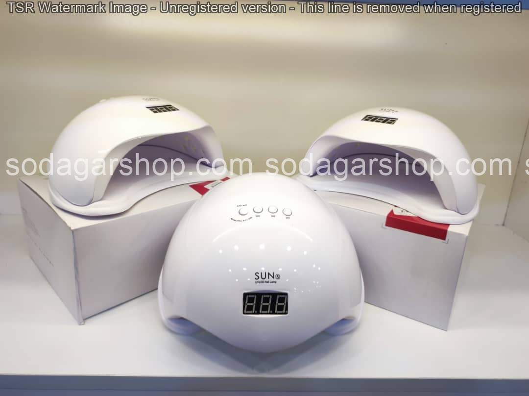 دستگاه یووی ال ای دی مدل سان 5 لاک خشک کن ناخن 48 وات  5 UV LED SUN