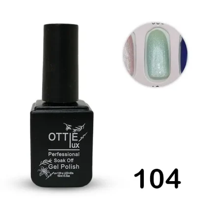 لاک ژل 15 میل اوتی لوکس OTTIE LUX کد 104