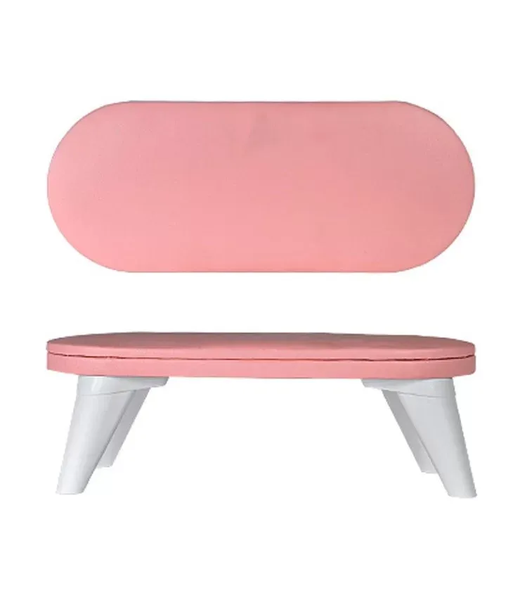 زیر دستی روسی پایه دار صورتی ساده