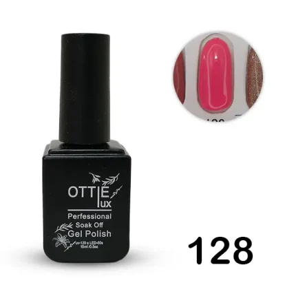 لاک ژل 15 میل اوتی لوکس OTTIE LUX کد 128