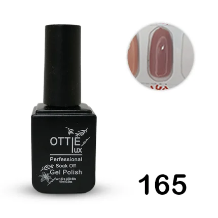 لاک ژل 15 میل اوتی لوکس OTTIE lux کد 165