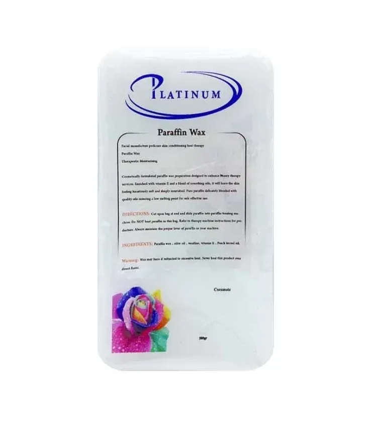 پارافین پلاتینیوم PLATINUM 500gr نارگیل