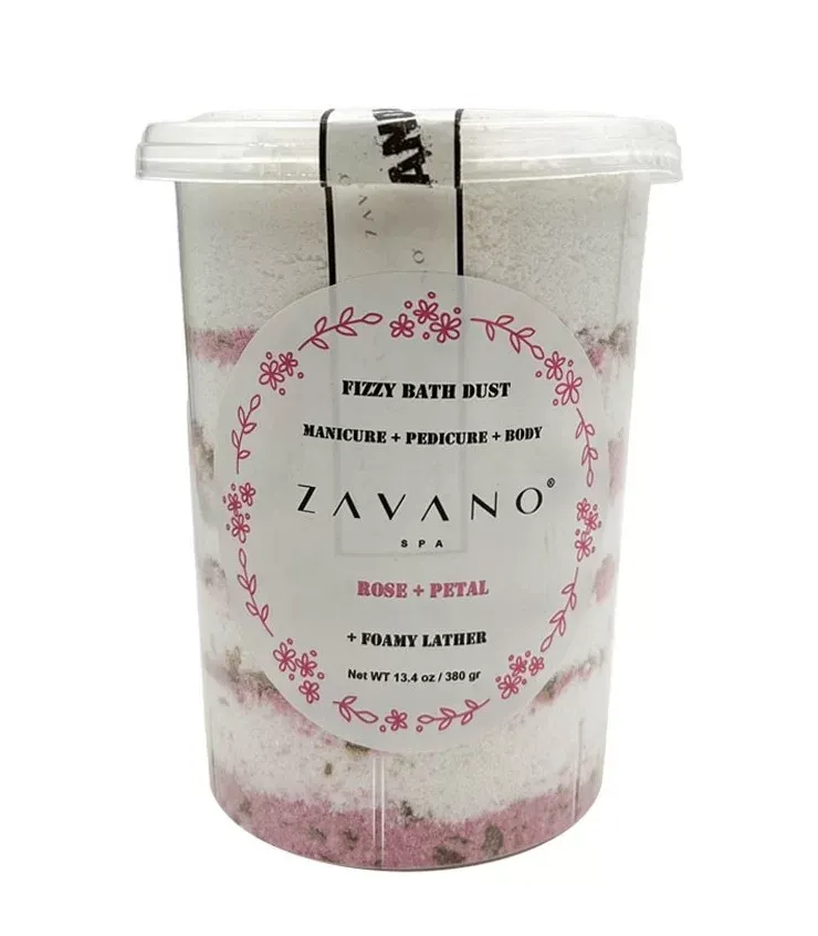 پودر کوکتل 380 گرم زاوانو ZAVANO - گل رز حاوی گل خشک