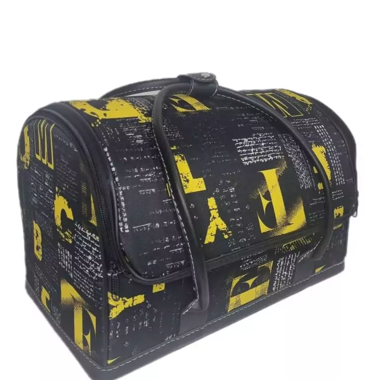 کیف لوازم آرایشی طبقاتی ناخن مژه میکاپ تتو سایز بزرگ کد 6