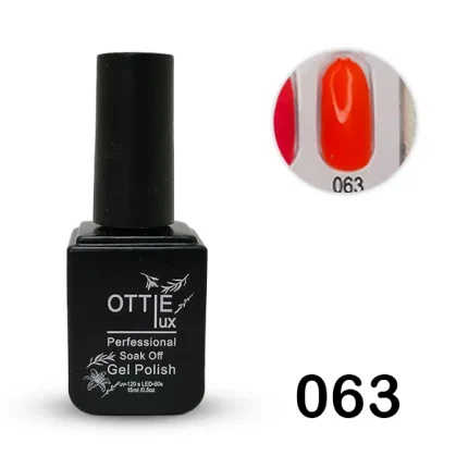 لاک ژل 15 میل اوتی لوکس OTTIE LUX کد 63