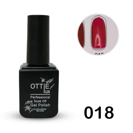 لاک ژل 15 میل اوتی لوکس OTTIE LUX کد 18