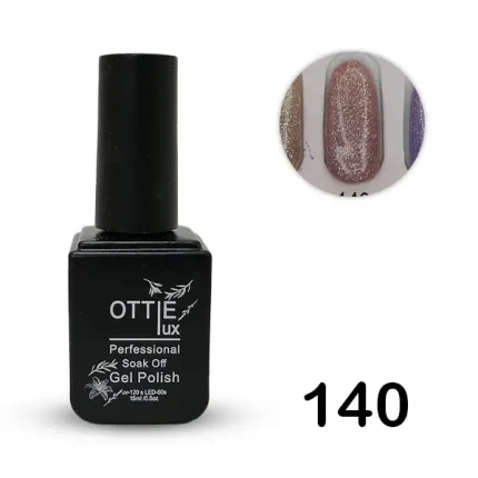 لاک ژل 15 میل اوتی لوکس OTTIE LUX کد 140