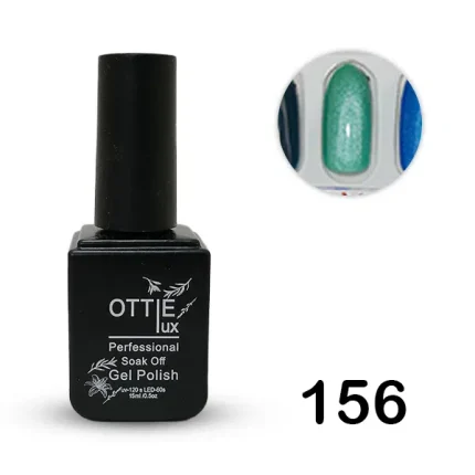 لاک ژل 15 میل اوتی لوکس OTTIE lux کد 156