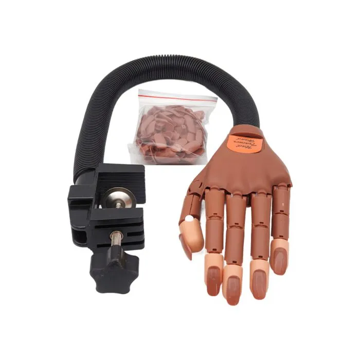 دست مفصل دار تمرین کاشت ناخن