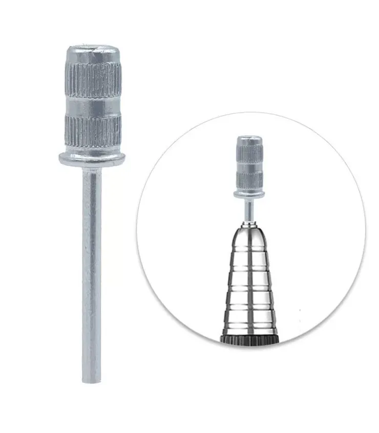 پایه سر سوهان کاغذی مانیکور فلزی