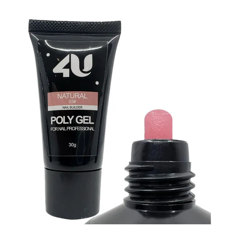 پلی ژل کاشت ناخن نچرال فوریو(30 گرم) 4U NATURAL 03