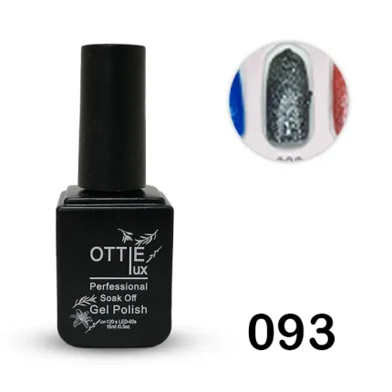 لاک ژل 15 میل اوتی لوکس OTTIE LUX کد 93