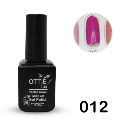 لاک ژل 15 میل اوتی لوکس OTTIE LUX کد 12