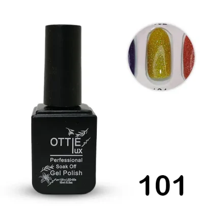 لاک ژل 15 میل اوتی لوکس OTTIE LUX کد 101