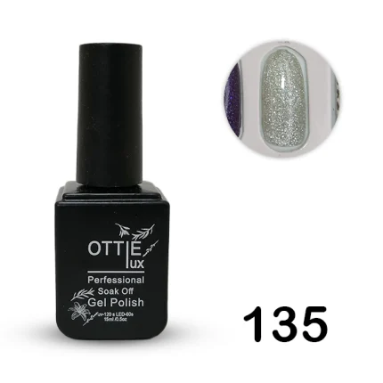 لاک ژل 15 میل اوتی لوکس OTTIE LUX کد 135