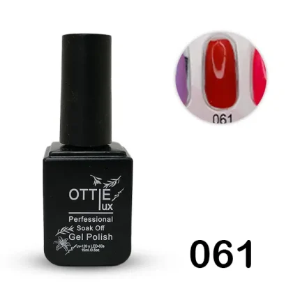 لاک ژل 15 میل اوتی لوکس OTTIE LUX کد 61
